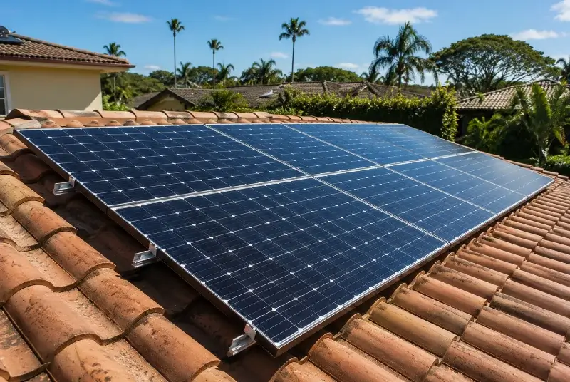 Installation de panneaux solaires à Moutiers-sur-le-Lay
